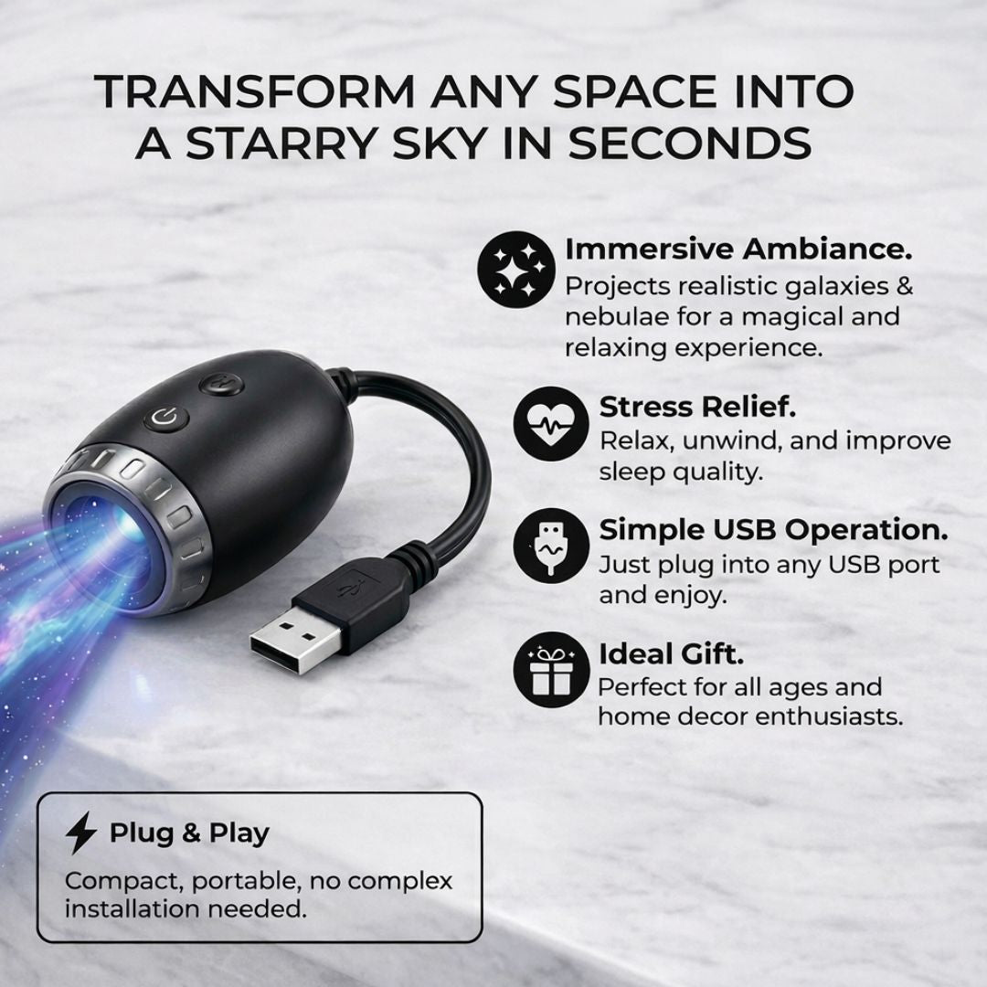 Kiyome™ Galaxy Projector